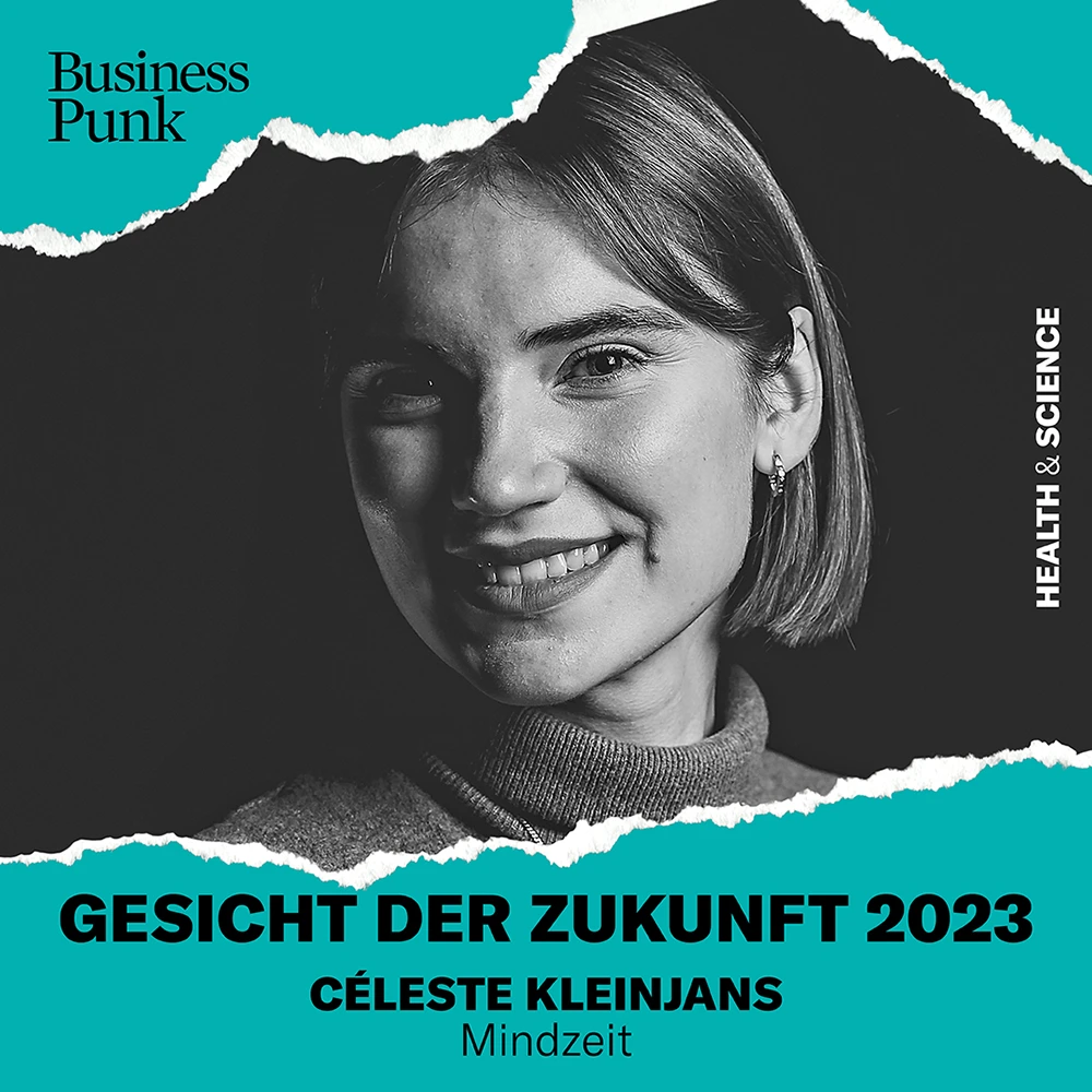 Céleste Spahić auf der Business Punk Watchlist 2023, Top 10 Health & Science